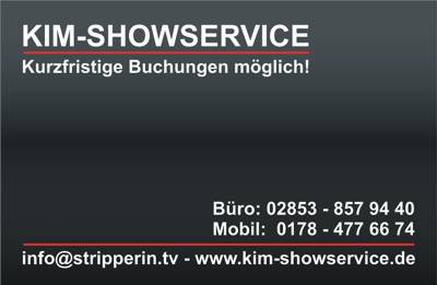 Visitenkarte vorn - KIM-SHOWSERVICE