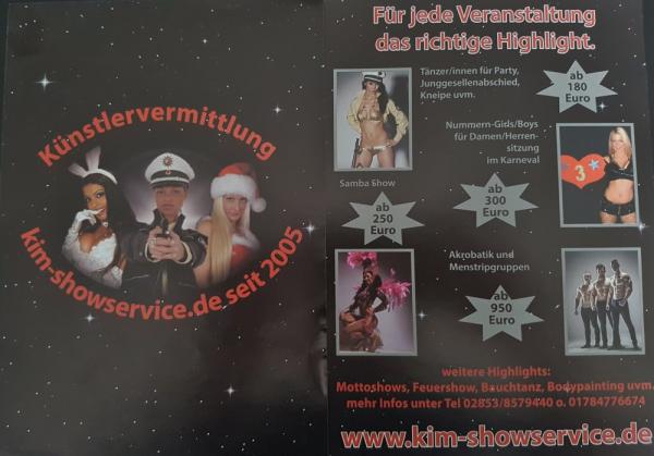 Flyer Kim Showservice